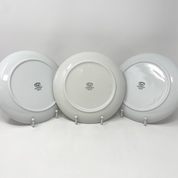 Retro Fred and Friends Food Face Plates Ceramic Super Fun and Kitschy! Set of 3. - Picture 2 of 6